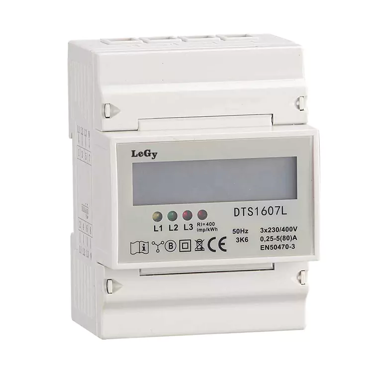 RS485 3상 DIN 레일 스마트 에너지 미터
